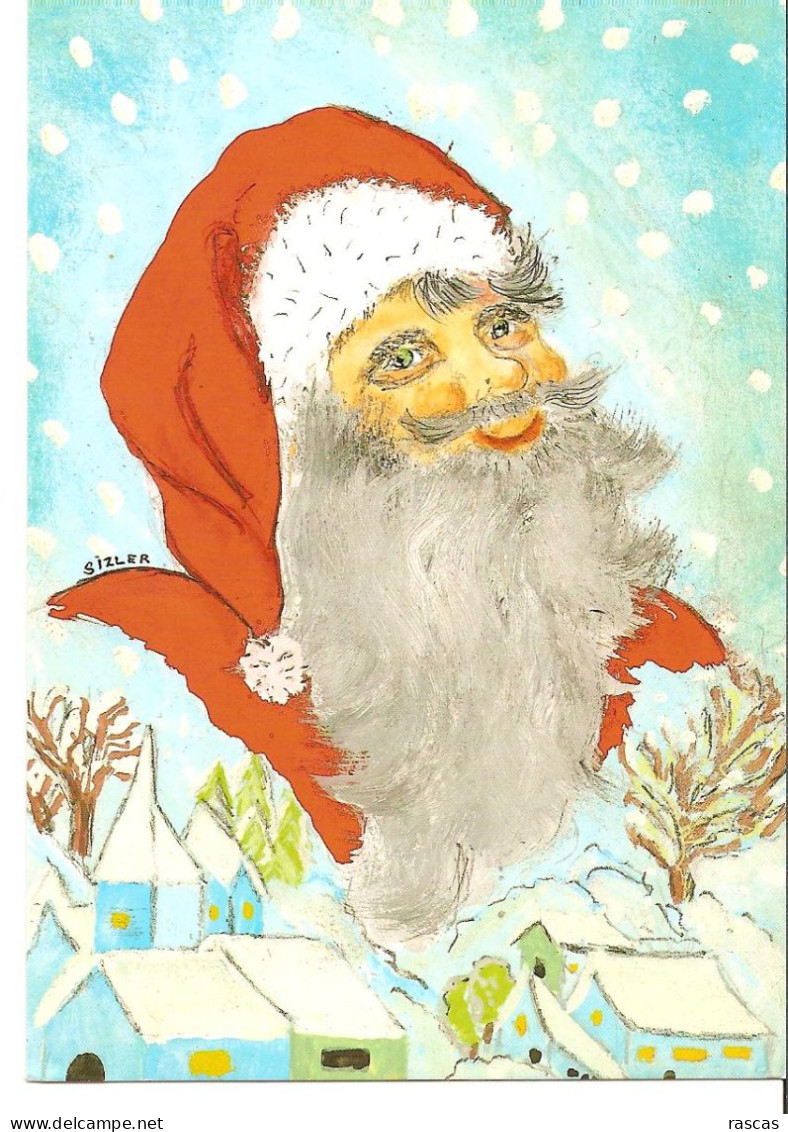 CPM - ILLUSTRATEUR SIZLER (SIZI) - JOYEUX NOEL - MERRY CHRISMAS - Sizi