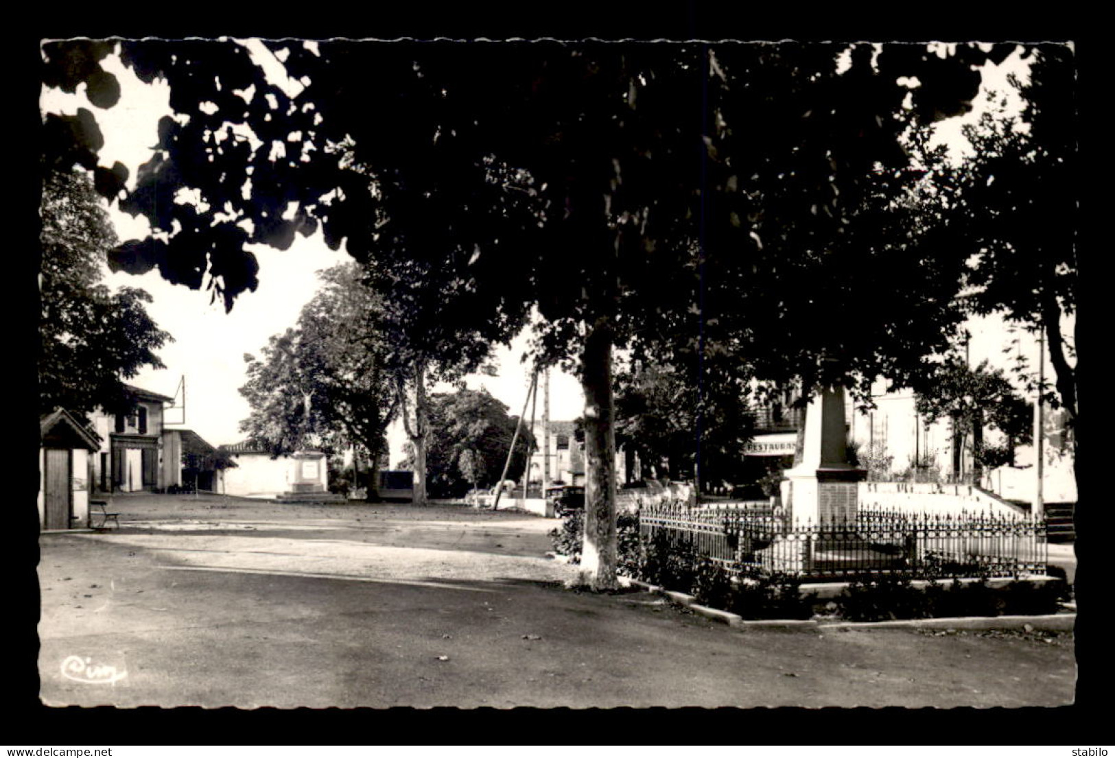 81 - CADALEN - PLACE DU MONUMENT AUX MORTS - Cadalen