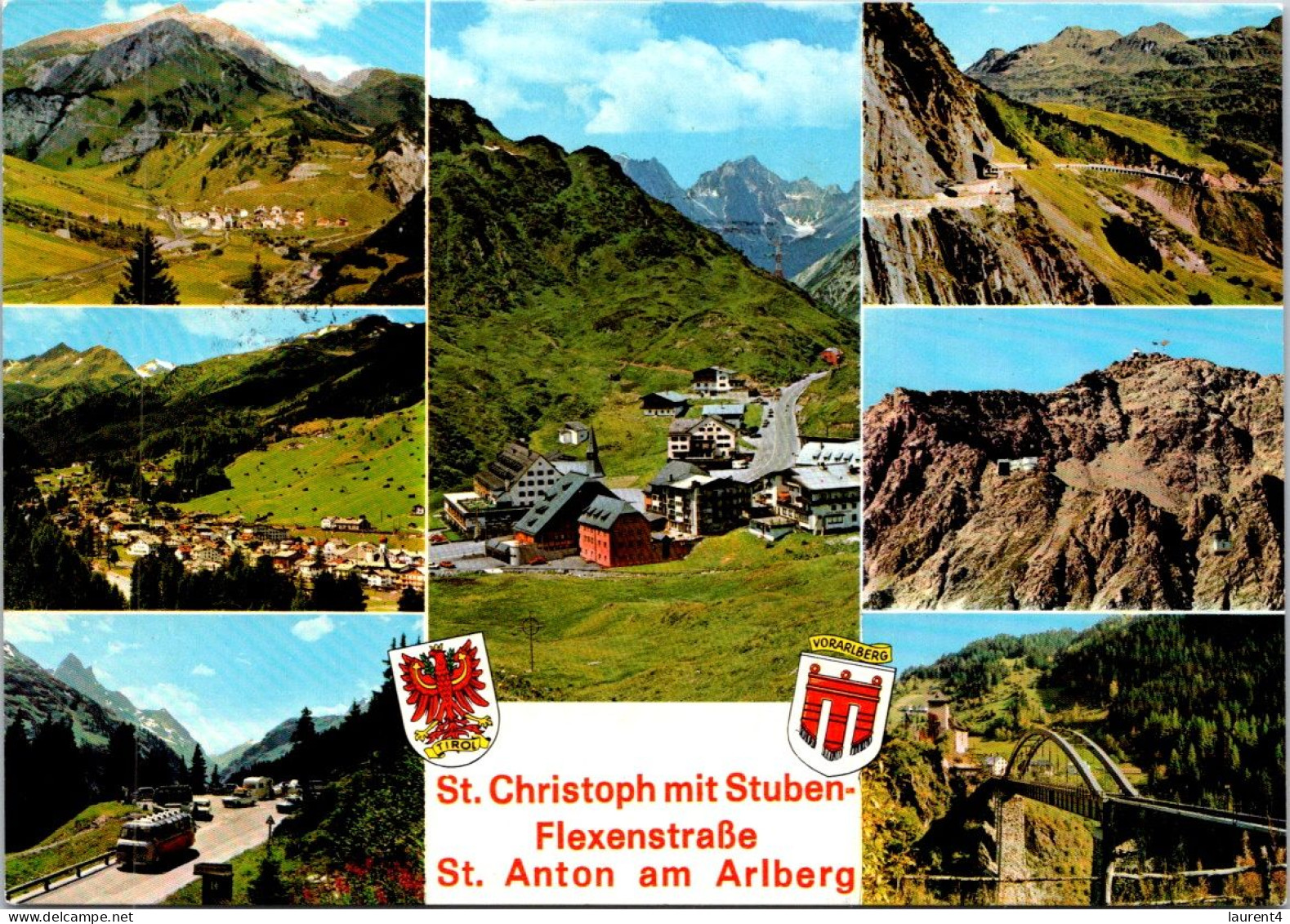 16-2-2024 (4 X 25) Austria (posted To France) St Christoph & Anton - St. Anton Am Arlberg