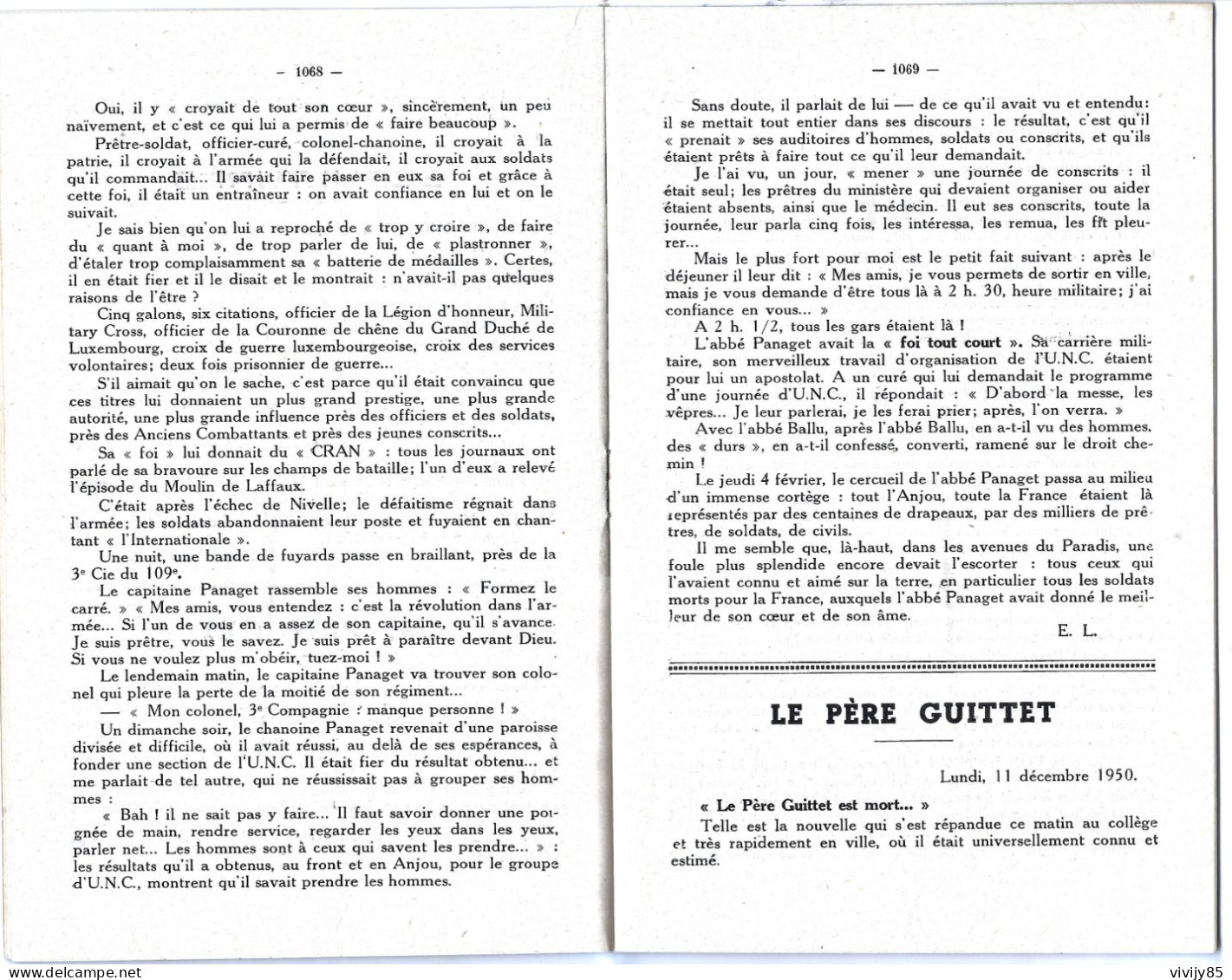 49 - BEAUPREAU - T.Beau Bulletin Semestriel Du Petit Séminaire 1951 - Pays De Loire