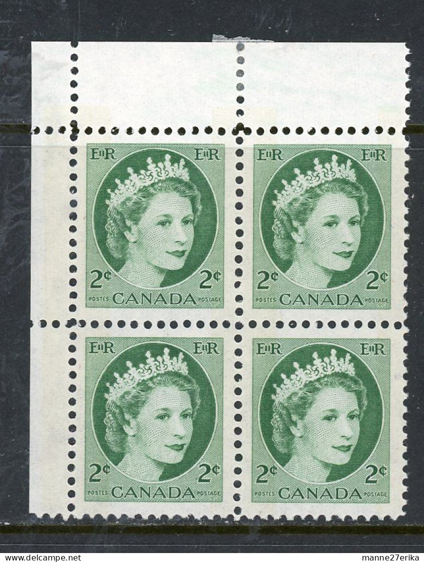 Canada MNH 1954 "Wilding Portrait" - Ungebraucht