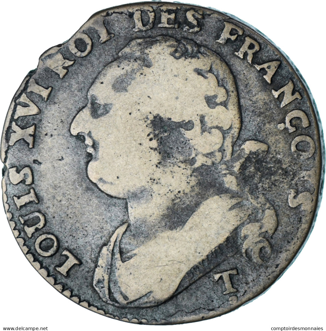 France, Louis XVI, 12 Deniers, 1792 / AN 4, Saumur, Cuivre, TB, Gadoury:15 - Otros & Sin Clasificación