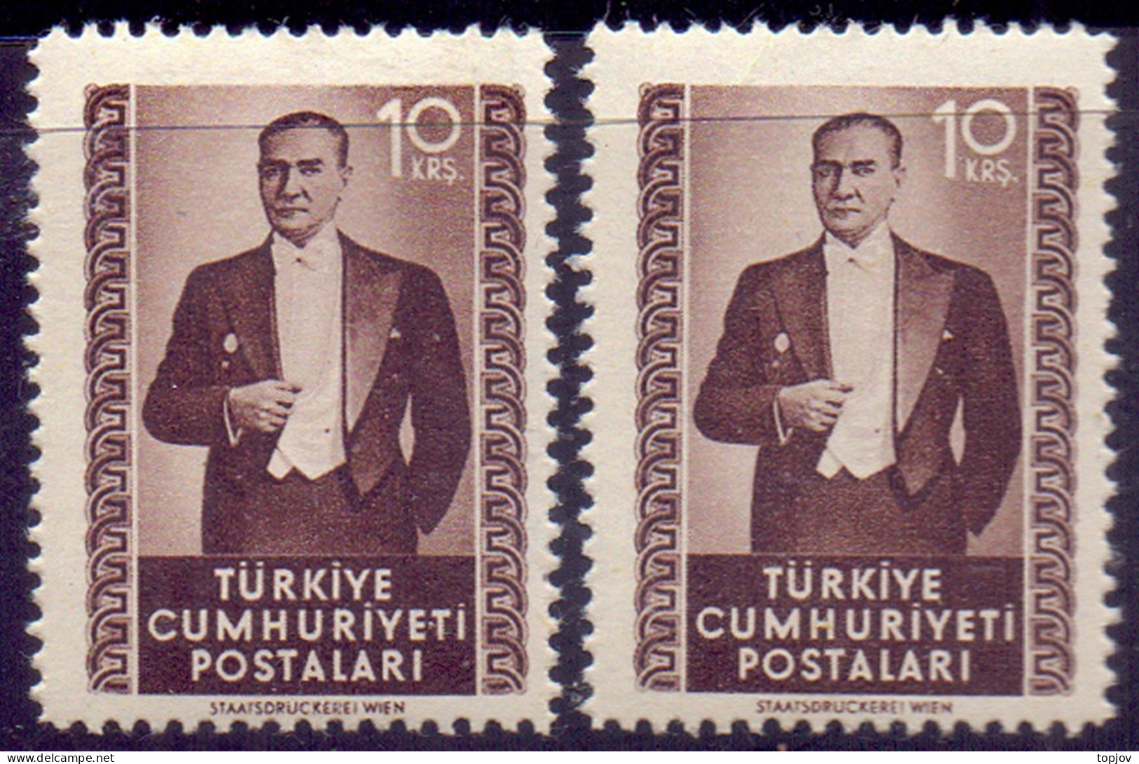 TURKEY - ATATURK - **MNH - 1952 - Neufs