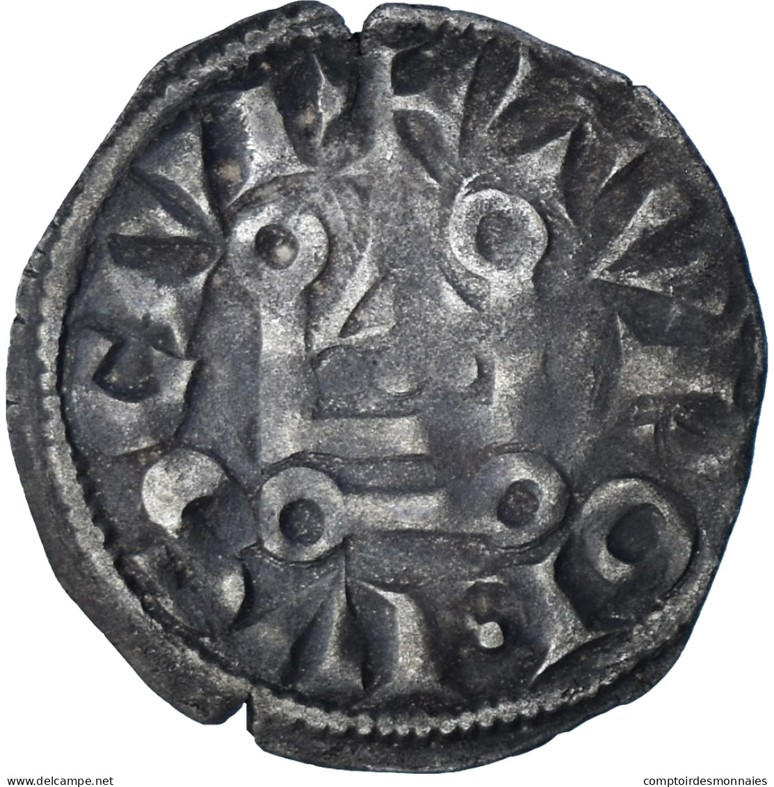 France, Louis VIII-IX, Denier Tournois, 1223-1244, Billon, TTB, Duplessy:188 - 1223-1226 Louis VIII Le Lion