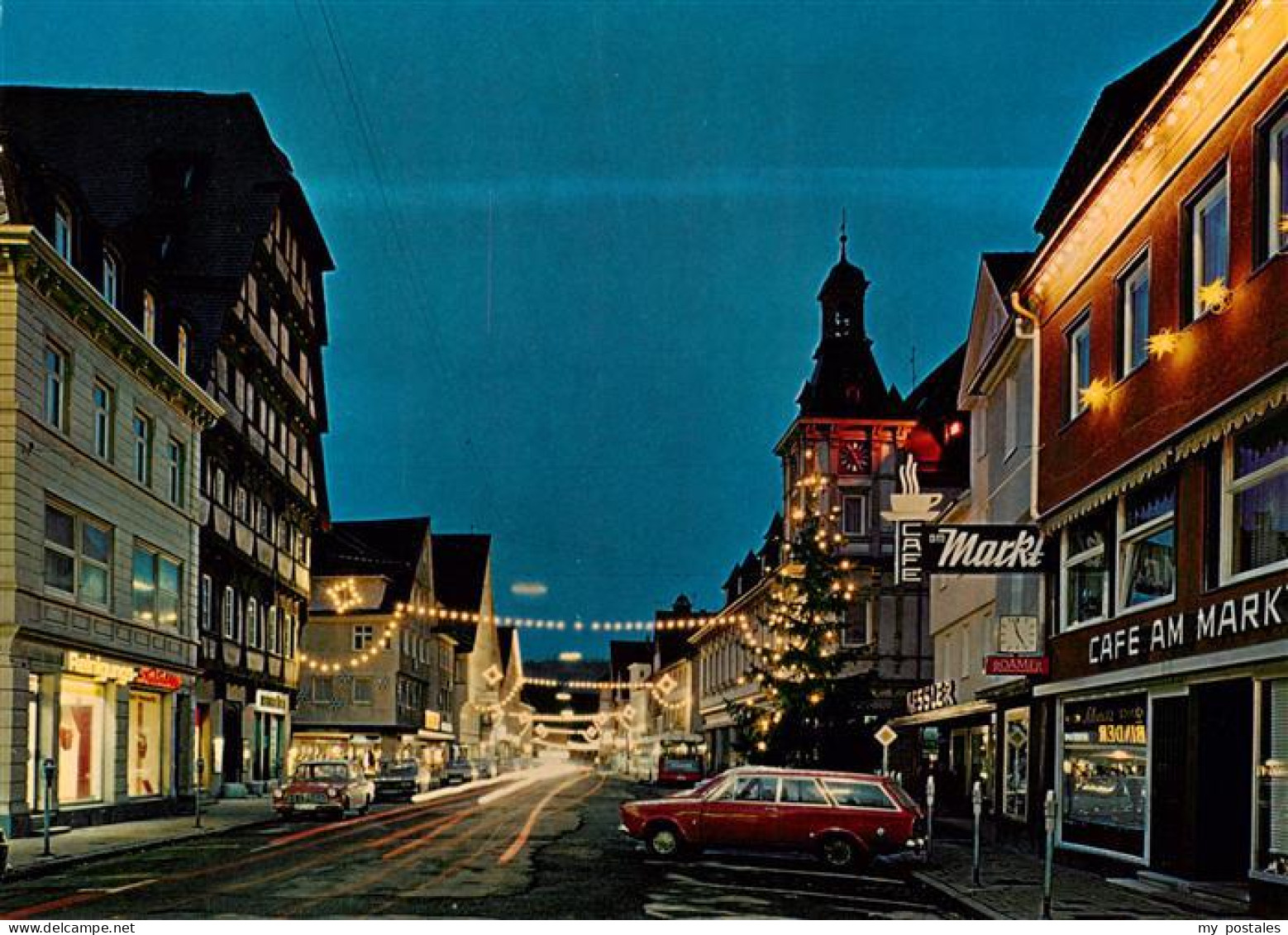 73877829 Geislingen  Steige Hauptstrasse Mit Altem Rathaus  - Geislingen