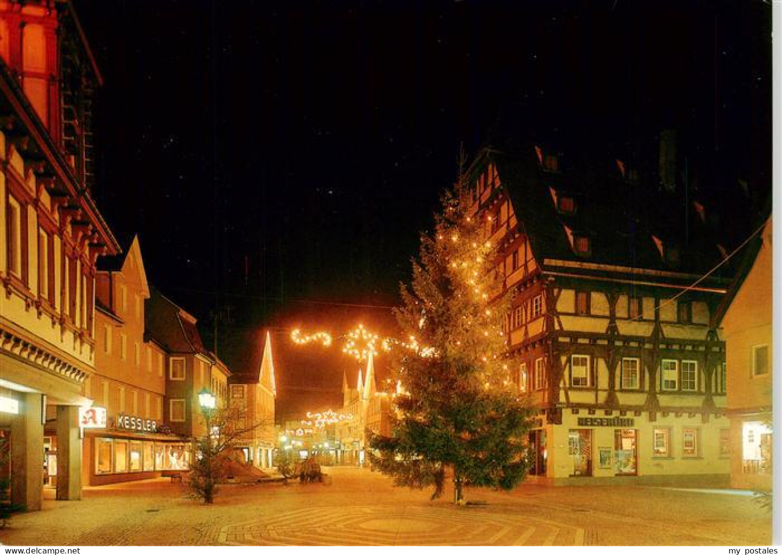 73877818 Geislingen  Steige Ortsmotiv An Weihnachten  - Geislingen