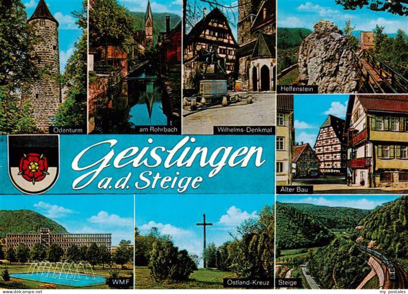 73877797 Geislingen  Steige Odenturm Rohrbach Wilhelms Denkmal Helfenstein Alter - Geislingen