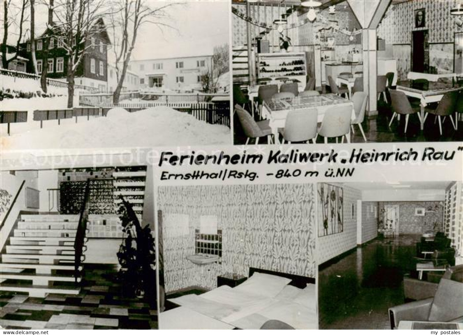 73842563 Ernstthal Rennsteig Ferienheim Kaliwerk Heinrich Rau Gastraeume Zimmer  - Lauscha