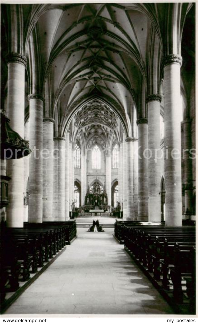 73809849 Schwaebisch Gmuend Innenansicht Muensterkirche Schwaebisch Gmuend - Schwaebisch Gmünd