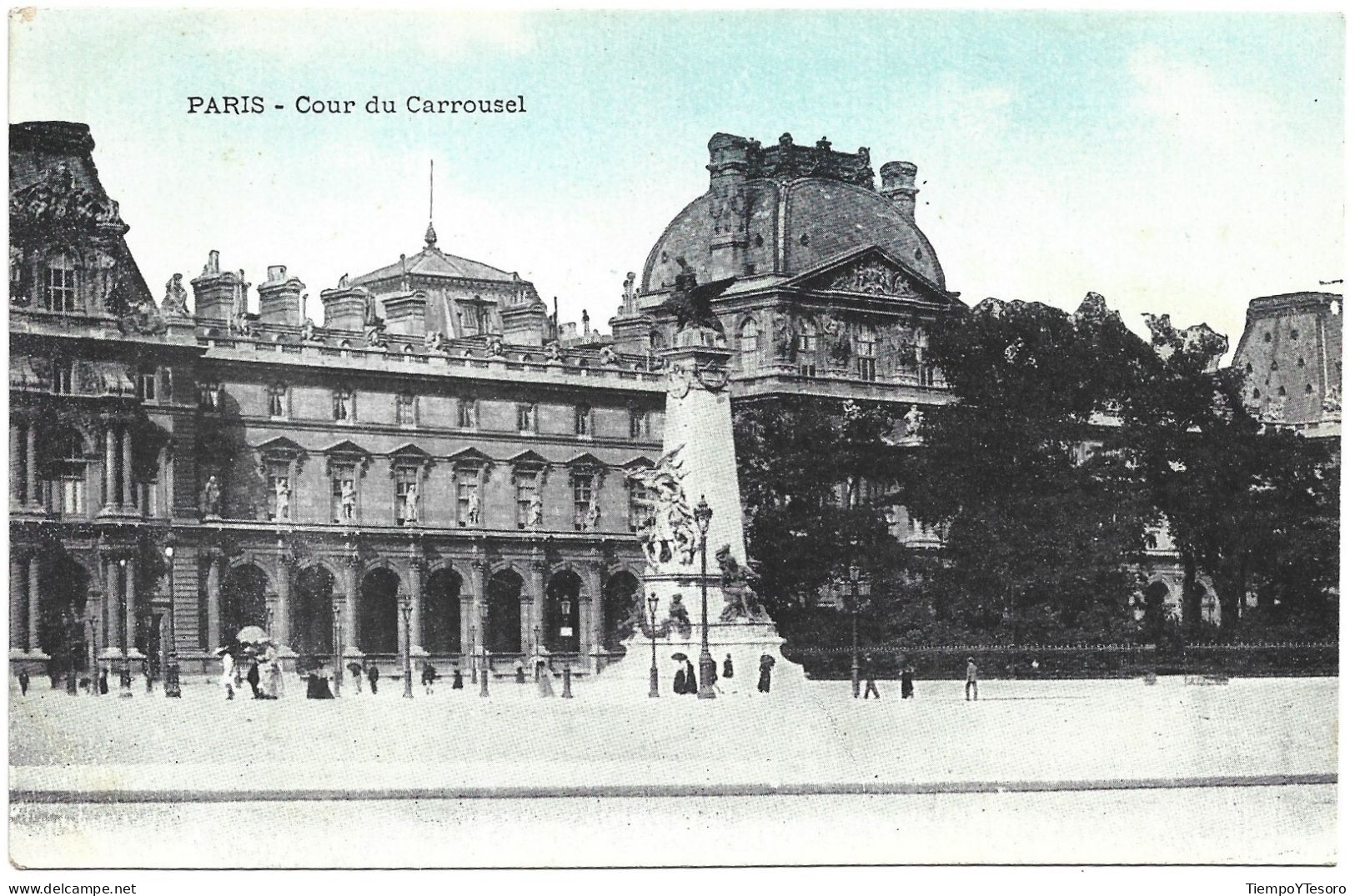 Postcard - France, Paris, Cour Du Carrousel, N°1000 - Statues