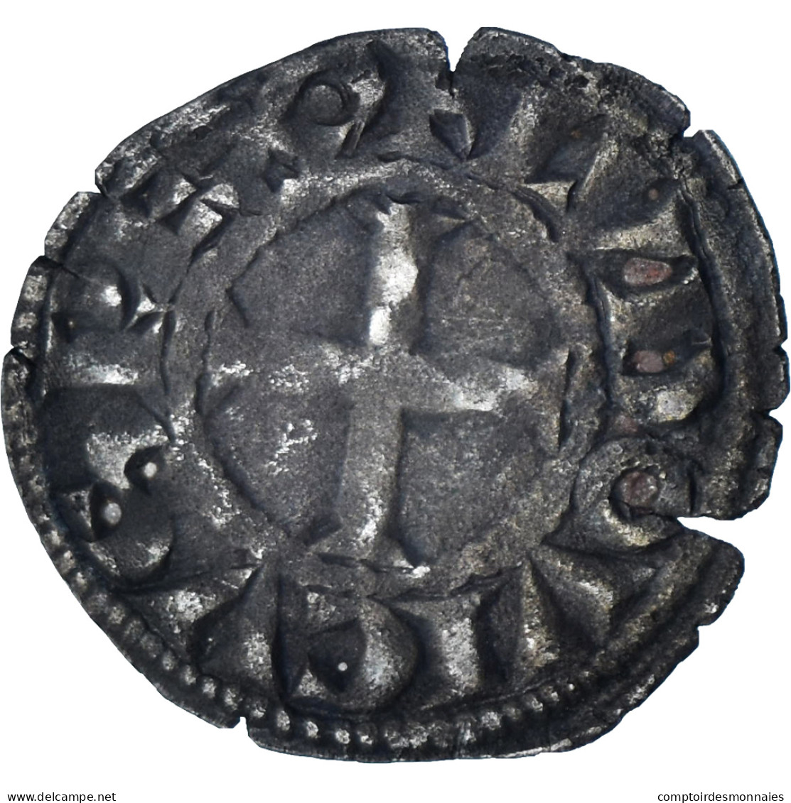 France, Louis VIII-IX, Denier Tournois, 1223-1244, Billon, TTB, Duplessy:188 - 1223-1226 Louis VIII The Lion