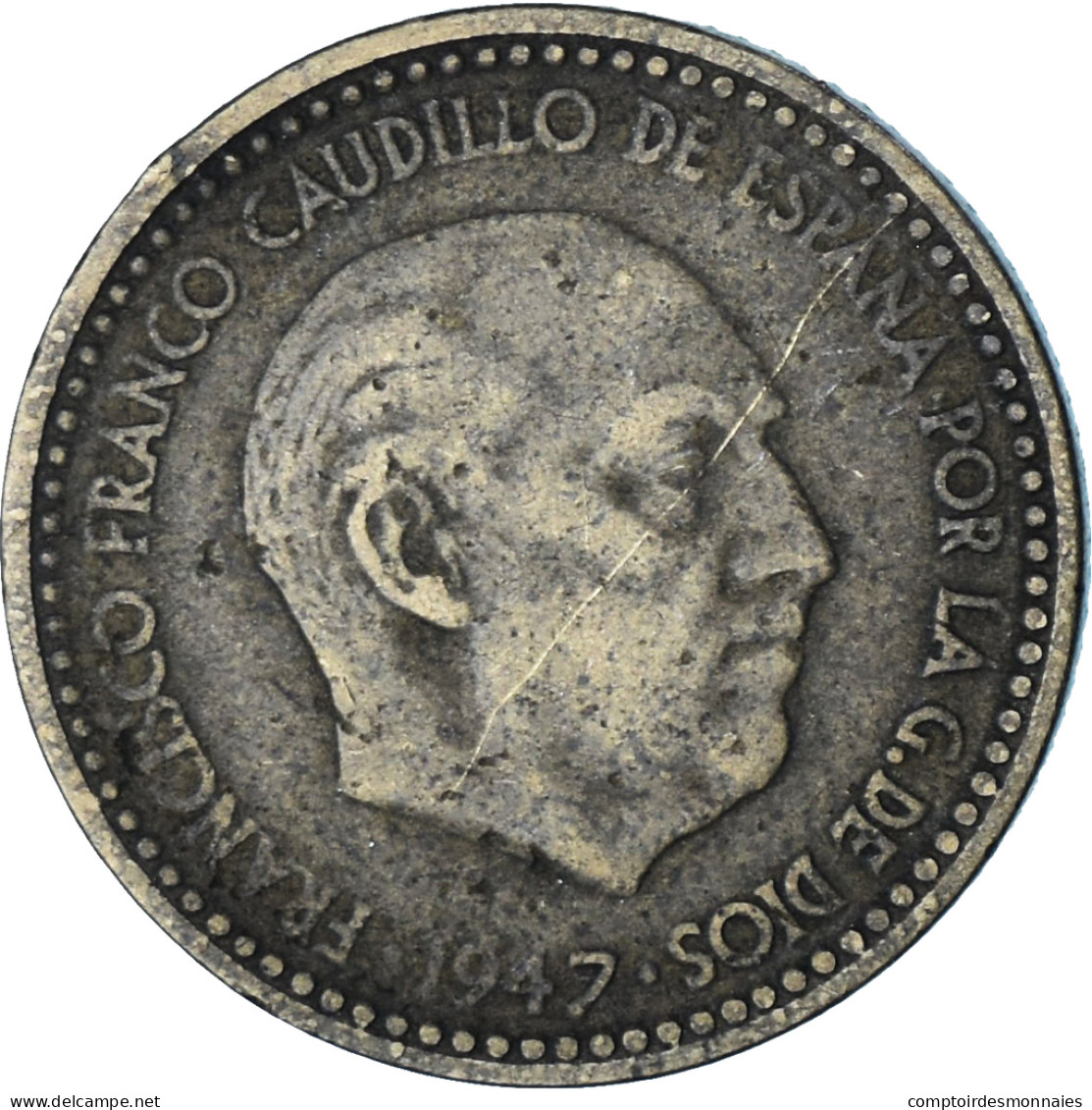 Espagne, 1 Peseta, 1947 - 1 Peseta