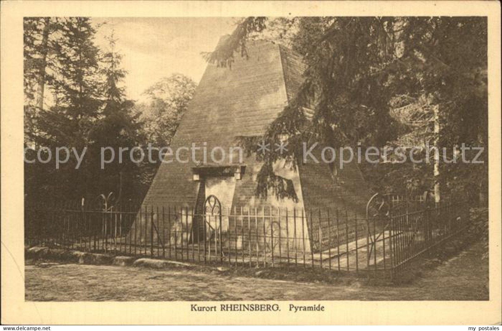 72433768 Rheinsberg Pyramide Kurort Rheinsberg - Zechlinerhütte