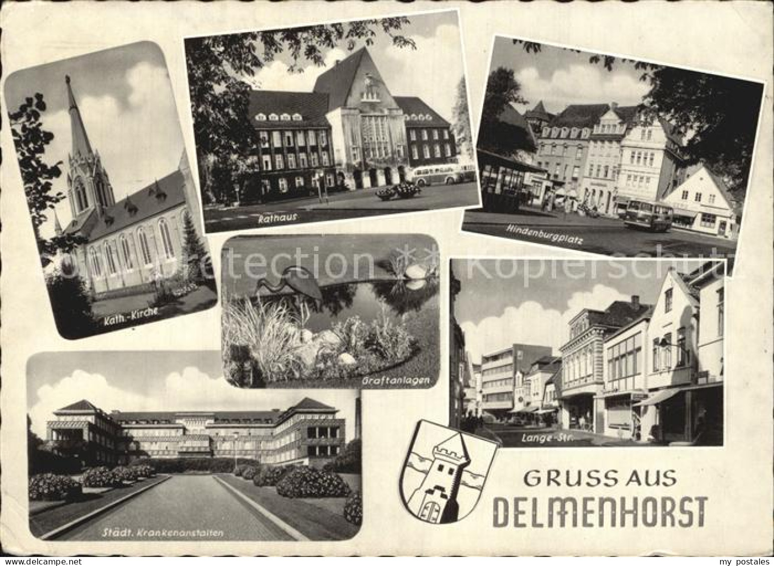 72433333 Delmenhorst Hindenburgplatz Rathaus Lange Strasse Delmenhorst - Delmenhorst
