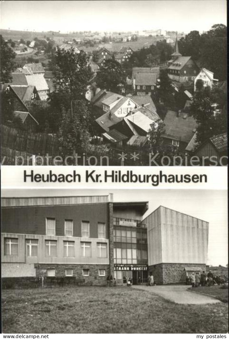 72433197 Heubach Thueringen FDGB Erholungsheim Hermann Duncker Hildburghausen - Hildburghausen