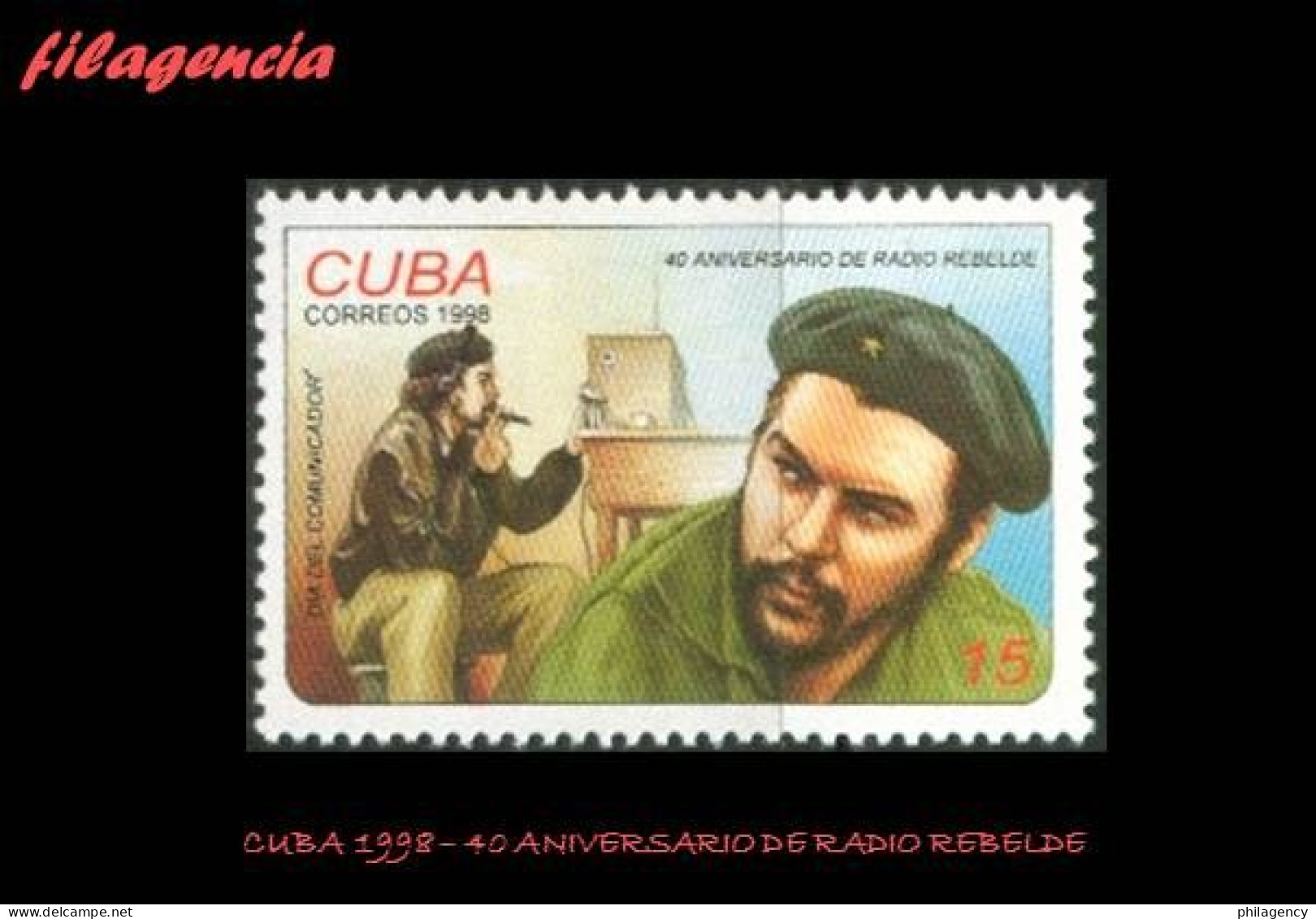 CUBA MINT. 1998-06 40 ANIVERSARIO DE RADIO REBELDE. ERNESTO CHE GUEVARA - Unused Stamps