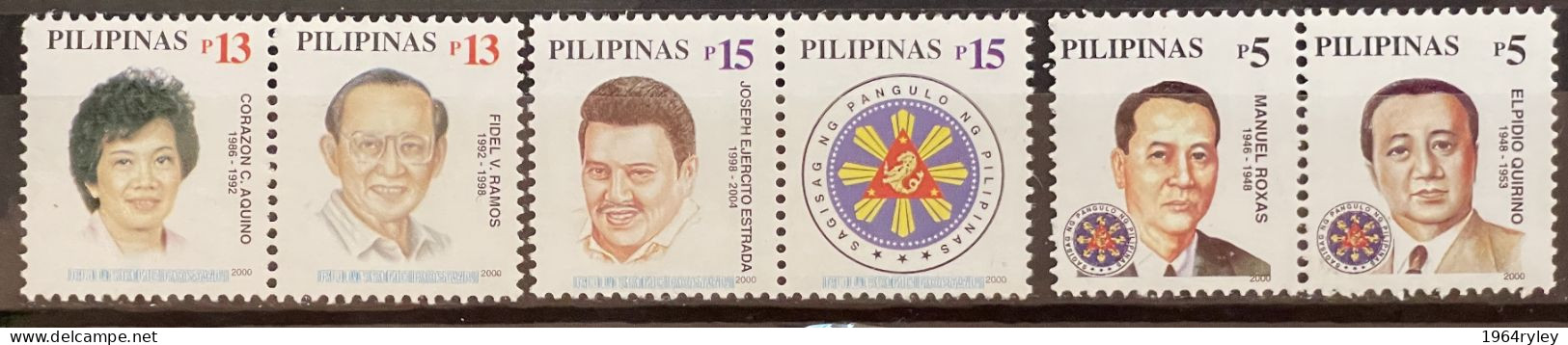 PHILIPPINES - MNH** - 2000 - # 2662, 2663a-c - Filipinas