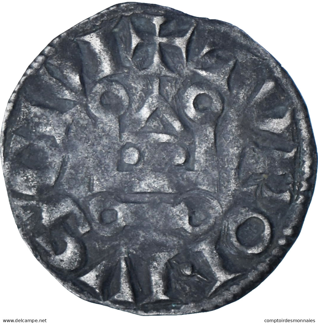France, Louis VIII-IX, Denier Tournois, 1223-1244, Billon, TB+, Duplessy:188 - 1223-1226 Louis VIII The Lion