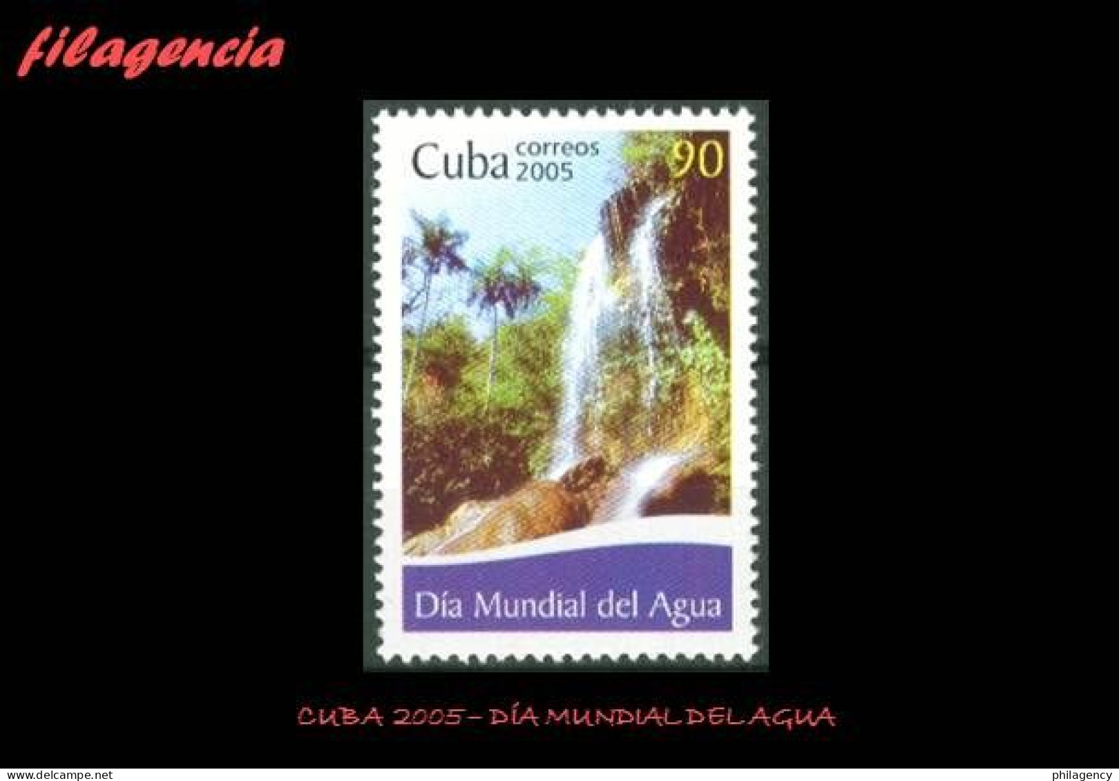 CUBA MINT. 2005-12 DÍA MUNDIAL DEL AGUA - Nuevos