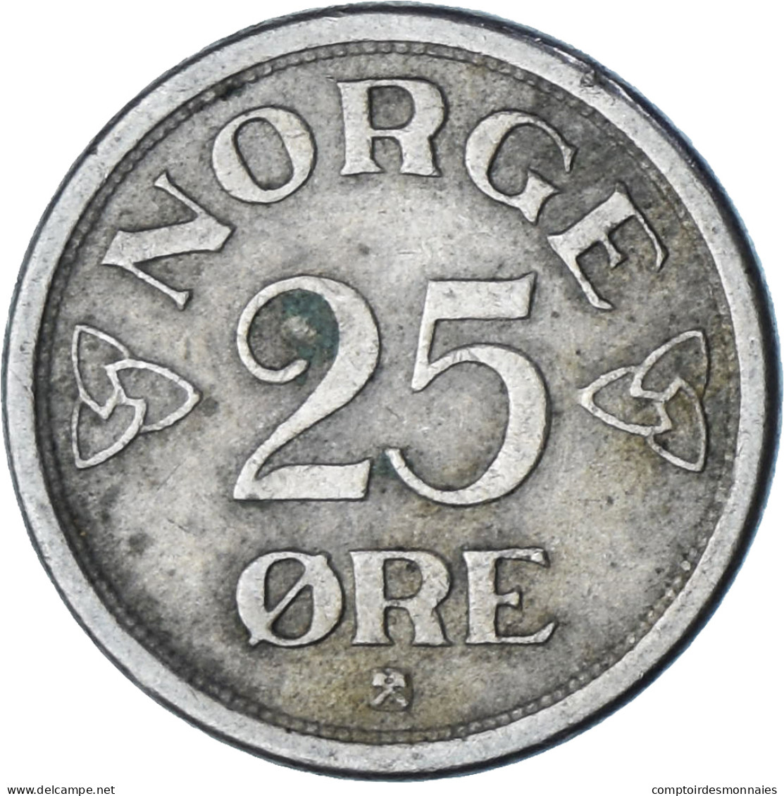 Norvège, 25 Öre, 1955 - Noruega