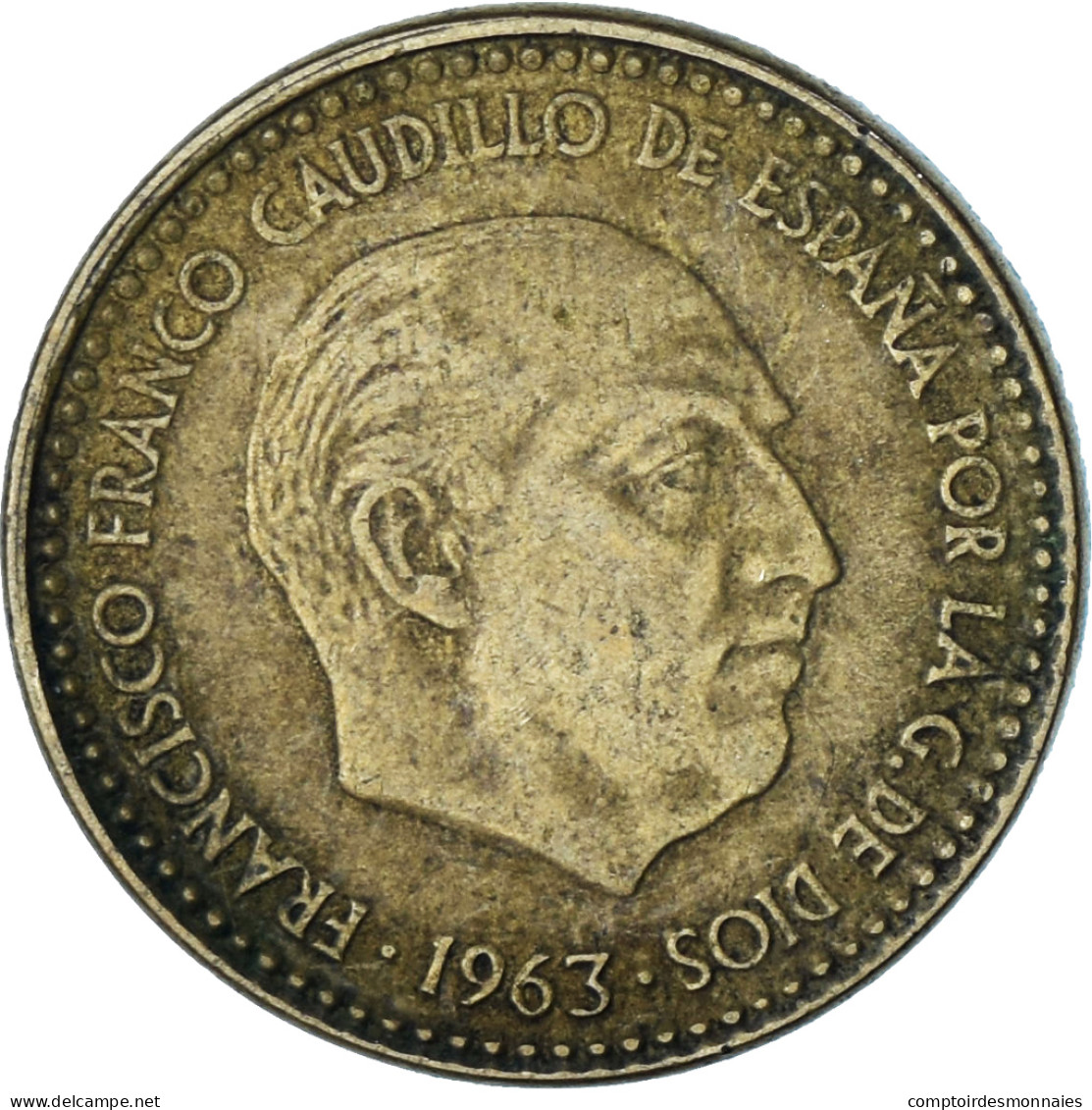 Espagne, 1 Peseta, 1963 - 1 Peseta