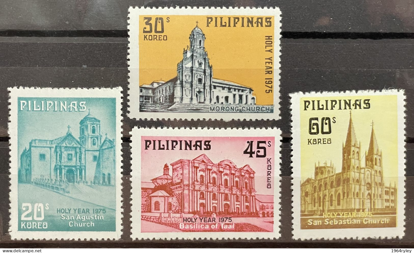 PHILIPPINES - MNH** - 1975 - # 1281/1284 - Filipinas