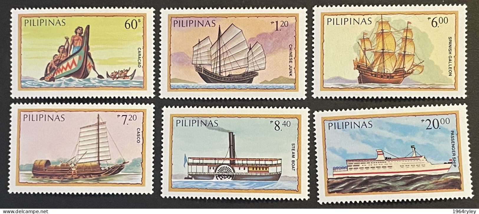PHILIPPINES - MNH** - 1984 - # 1718/1723 - Filipinas