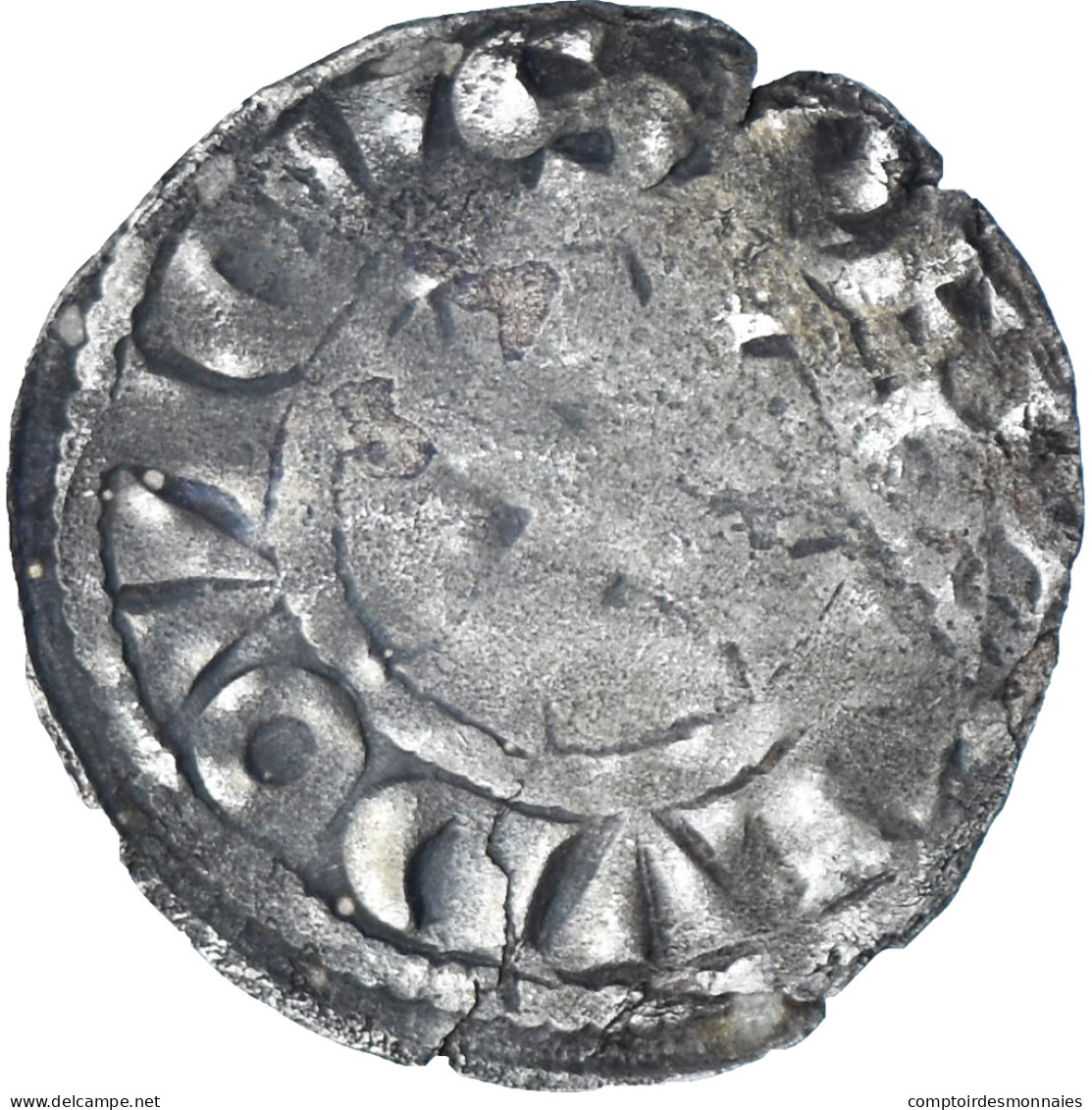 France, Louis VIII-IX, Denier Tournois, 1223-1244, Billon, TB, Duplessy:188 - 1223-1226 Lodewijk VIII De Leeuw