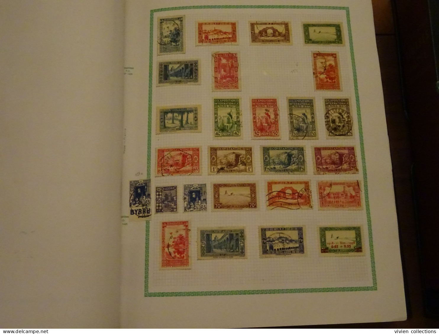 Collection colonies Algérie Maroc Tunisie complet (très rares manques) cote 10 000 € + classeurs doubles et indépendance