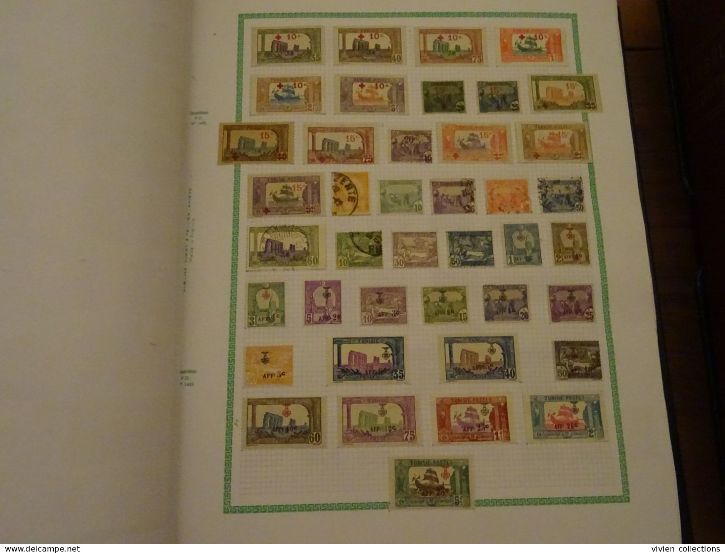 Collection colonies Algérie Maroc Tunisie complet (très rares manques) cote 10 000 € + classeurs doubles et indépendance