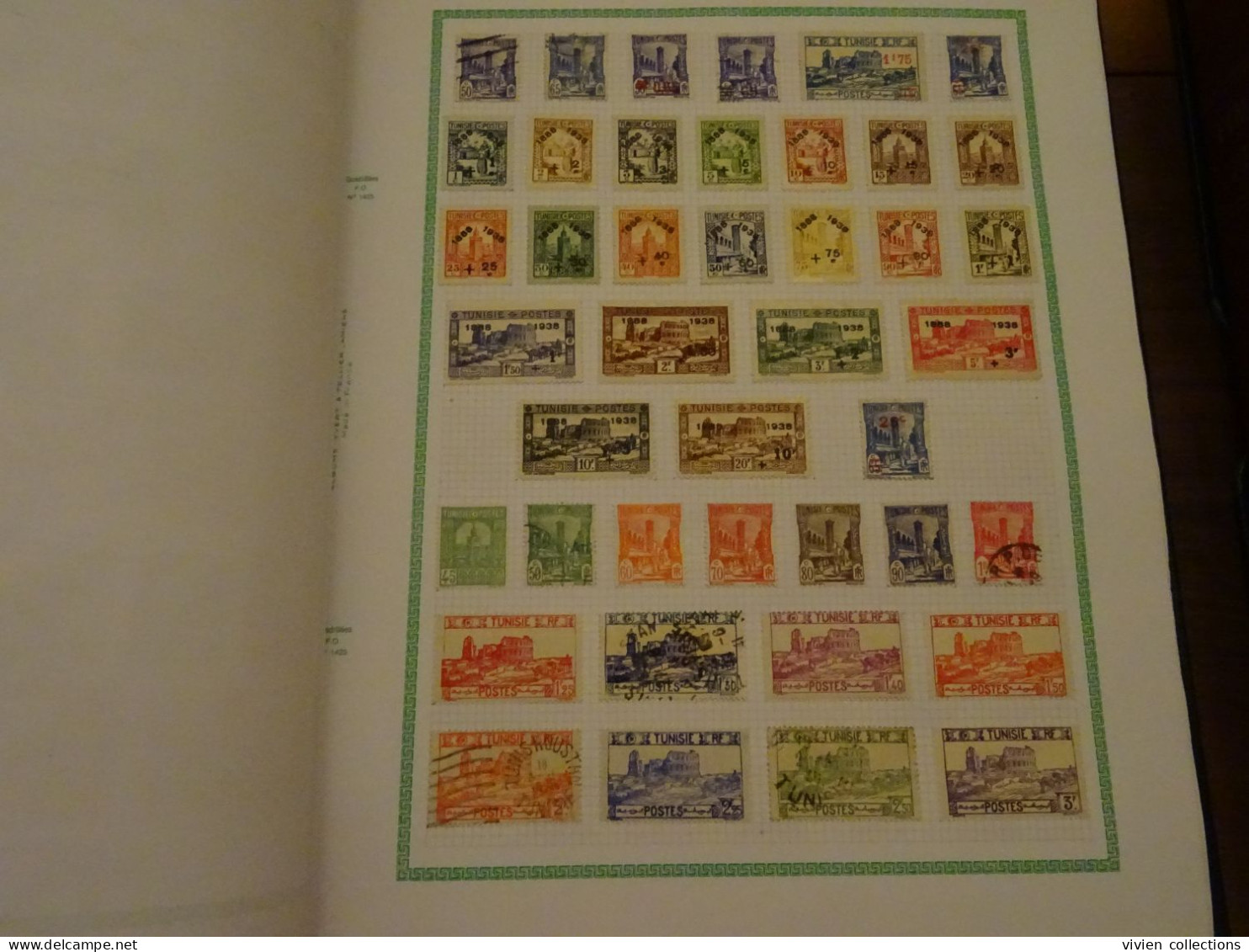 Collection colonies Algérie Maroc Tunisie complet (très rares manques) cote 10 000 € + classeurs doubles et indépendance