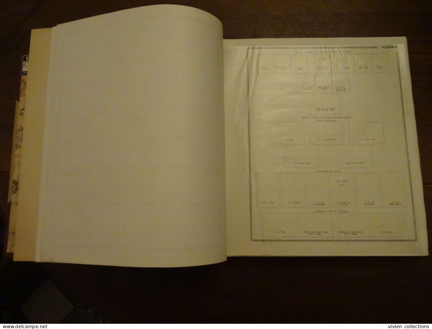 Collection colonies Algérie Maroc Tunisie complet (très rares manques) cote 10 000 € + classeurs doubles et indépendance