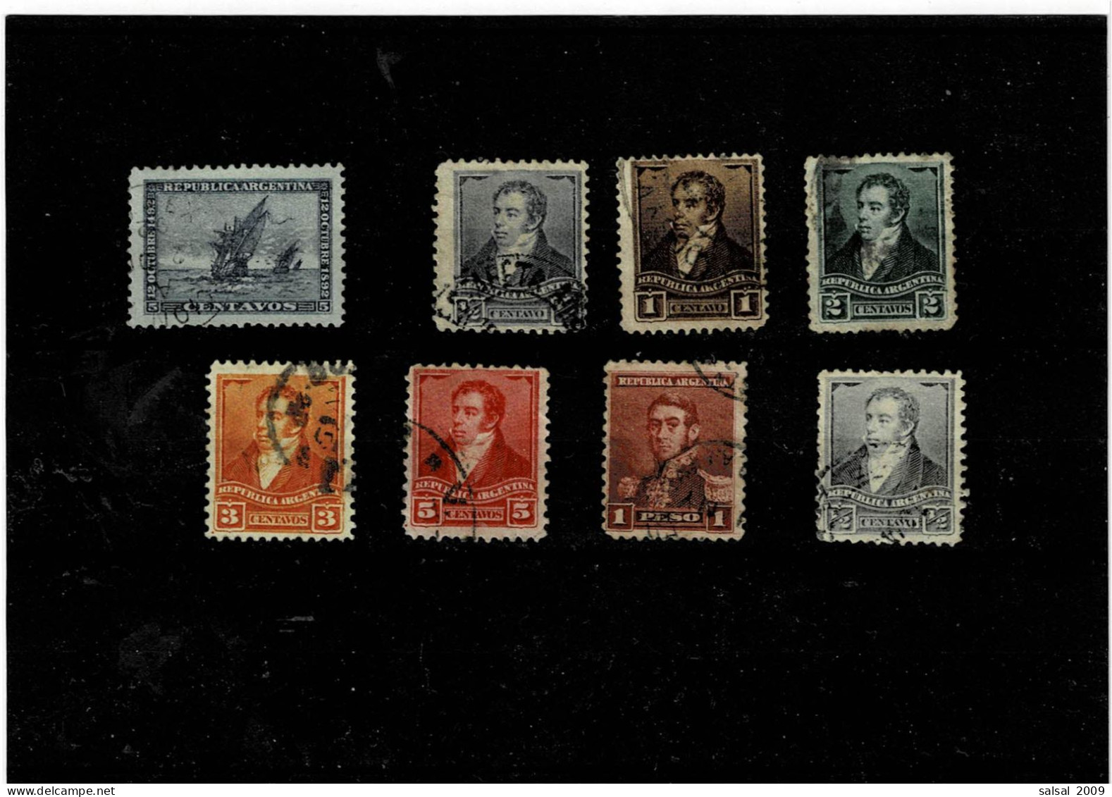 ARGENTINA ,8 Pezzi Usati ,qualita Ottima - Used Stamps