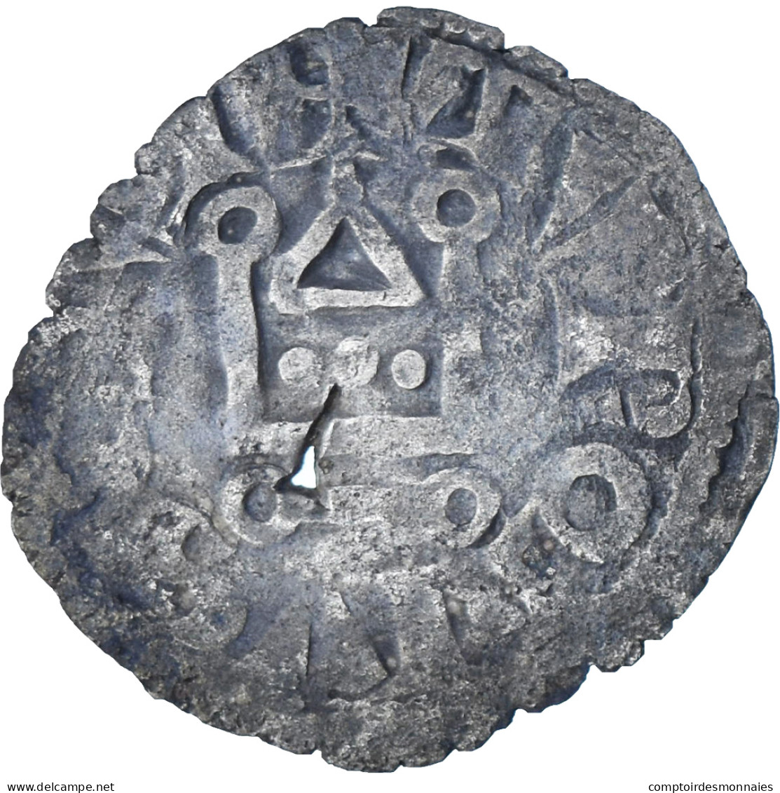 France, Louis VIII-IX, Denier Tournois, 1223-1244, Billon, TB, Duplessy:188 - 1223-1226 Ludwig VIII. Der Löwe