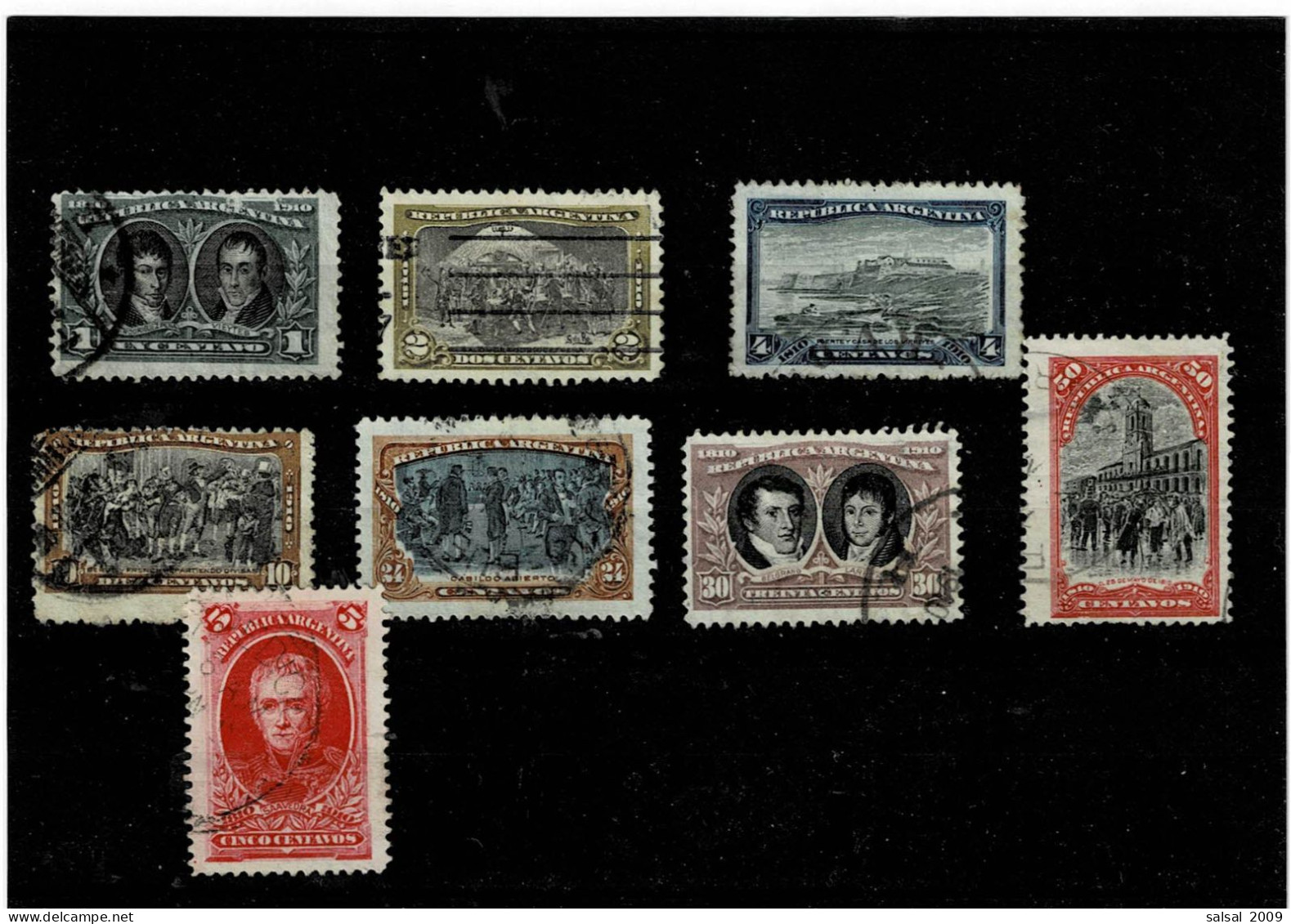 ARGENTINA ,8 Pezzi Usati ,qualita Buona - Used Stamps