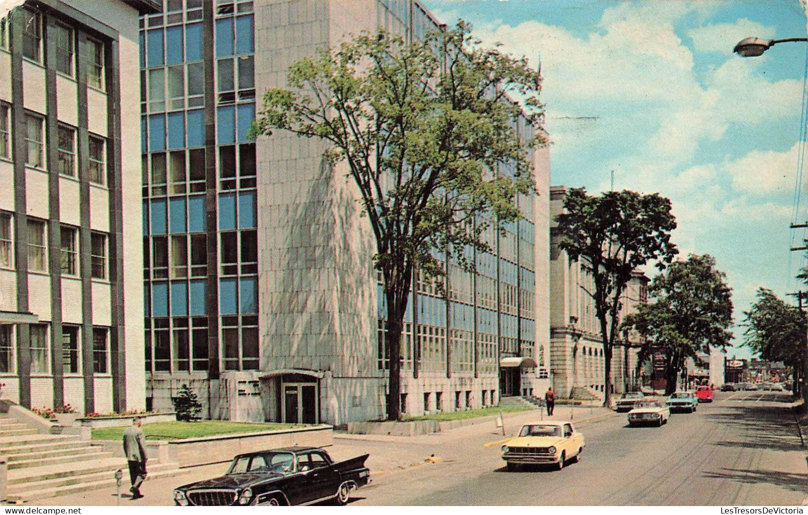 CANADA - Moncton - New Brunswick - West Main Street - Showing Some Impressive Buildings ... - Colorisé - Carte Postale - Other & Unclassified