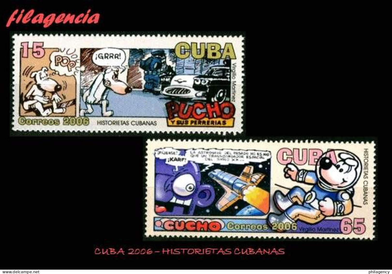 CUBA MINT. 2006-16 PERSONAJES DE COMICS CUBANOS - Nuevos