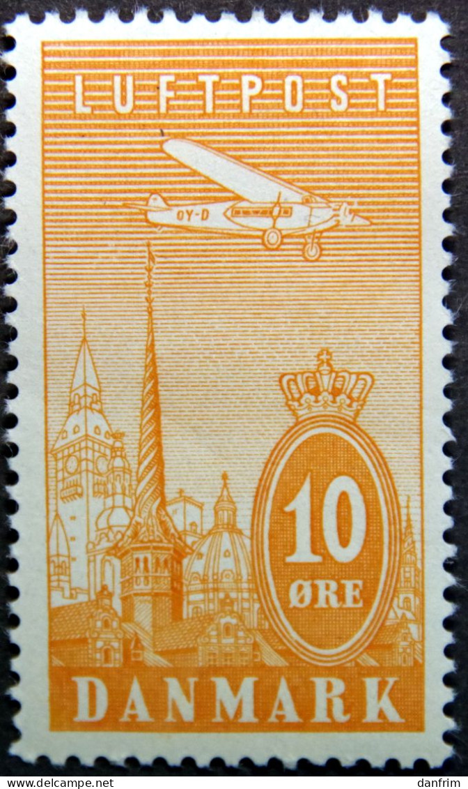 Denmark 1934  MiNr.217 MNH (**)  Airmail  (lot G 1829 ) - Ongebruikt