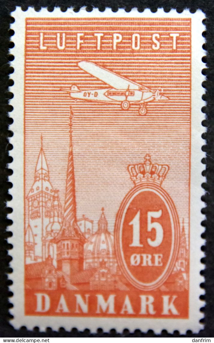 Denmark 1934  MiNr.218 MNH (**)  Airmail  (lot G 1856 ) - Unused Stamps