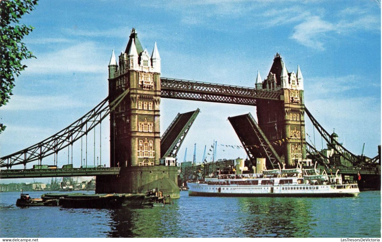 ROYAUME UNI - London - Tower Bridge - Colorisé - Carte Postale - Tower Of London