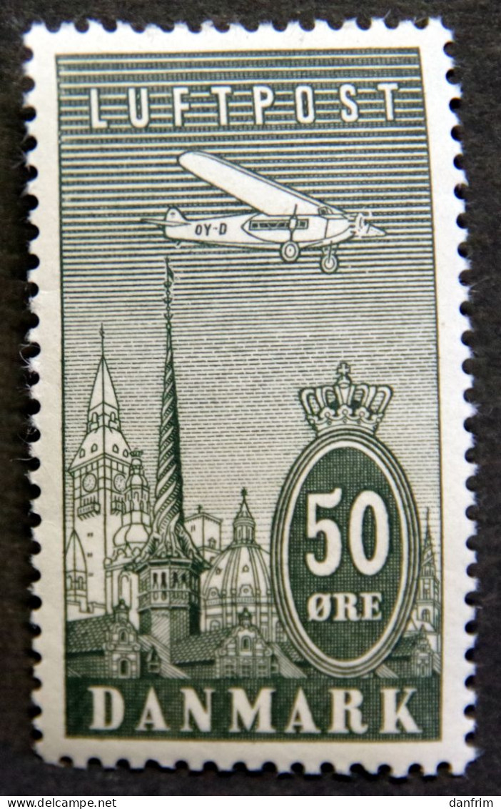 Denmark 1934  MiNr.220 MNH (**)  Airmail  (lot G 1847 ) - Ongebruikt