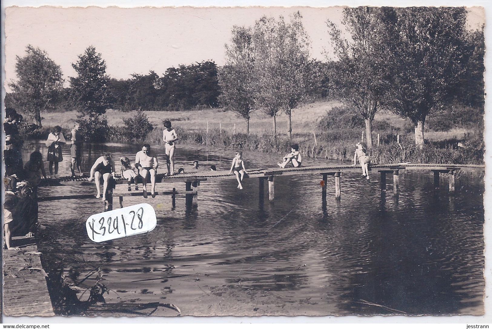 COURTALAIN- BAIGNADE DE L YERRE A ST-PELLERIN - Courtalain