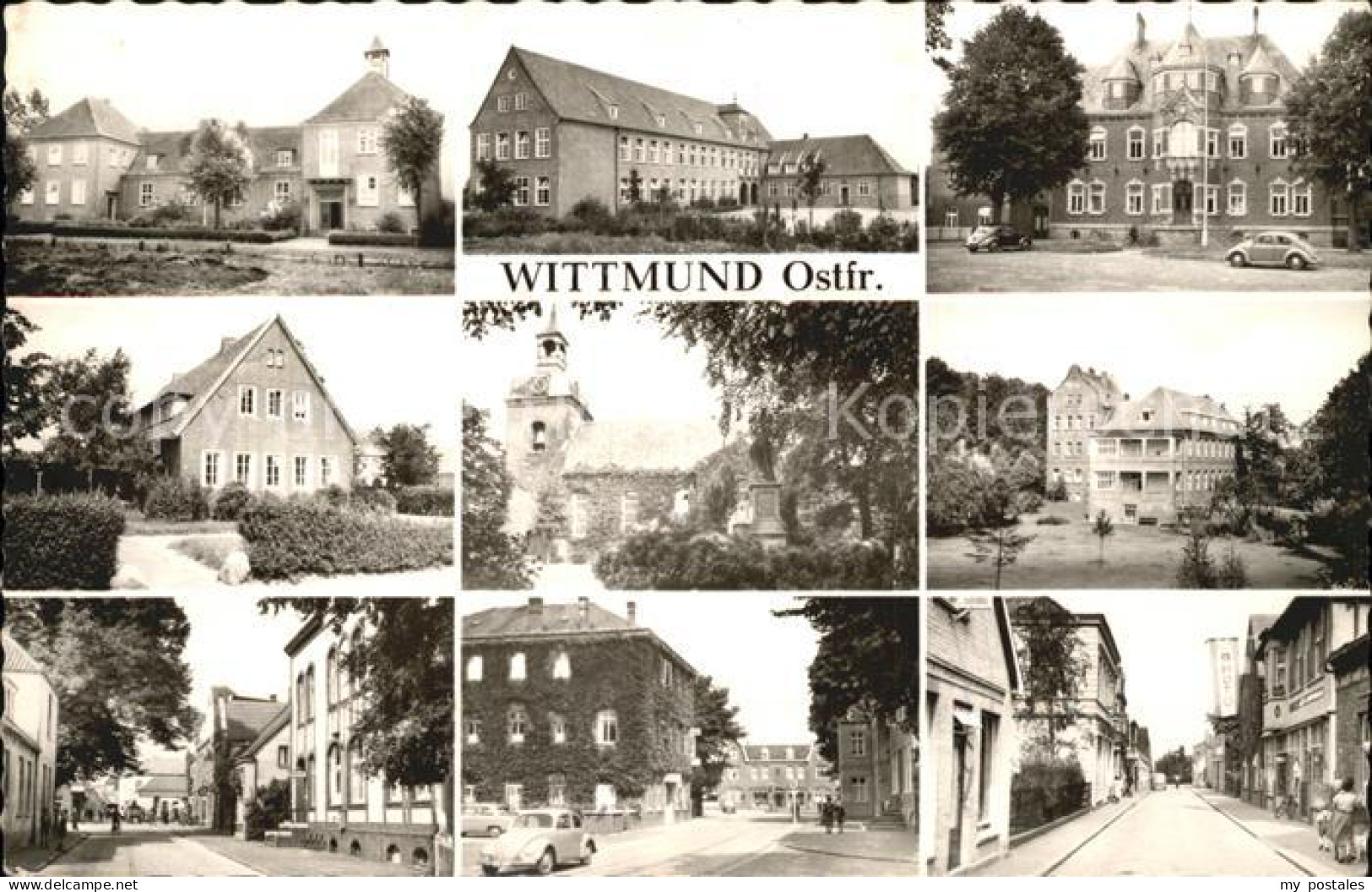 72432850 Wittmund Teilansichten Strassenpartie Kirche Gebaeude Wittmund - Wittmund