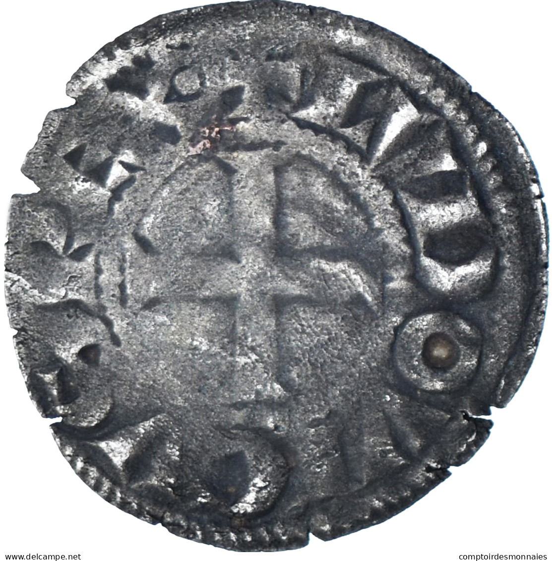 France, Louis VIII-IX, Denier Tournois, 1223-1244, Billon, TB, Duplessy:188 - 1223-1226 Louis VIII Le Lion