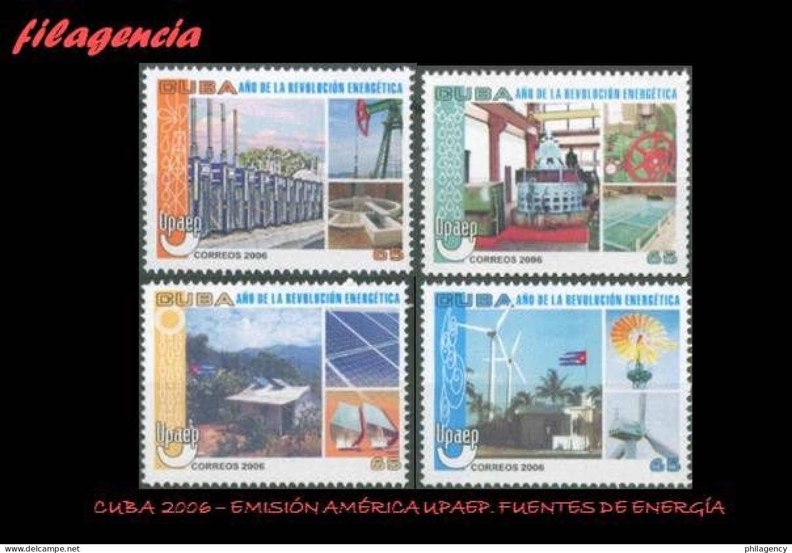 CUBA MINT. 2006-25 EMISIÓN AMÉRICA UPAEP. FUENTES DE ENERGÍA RENOVABLES - Nuevos