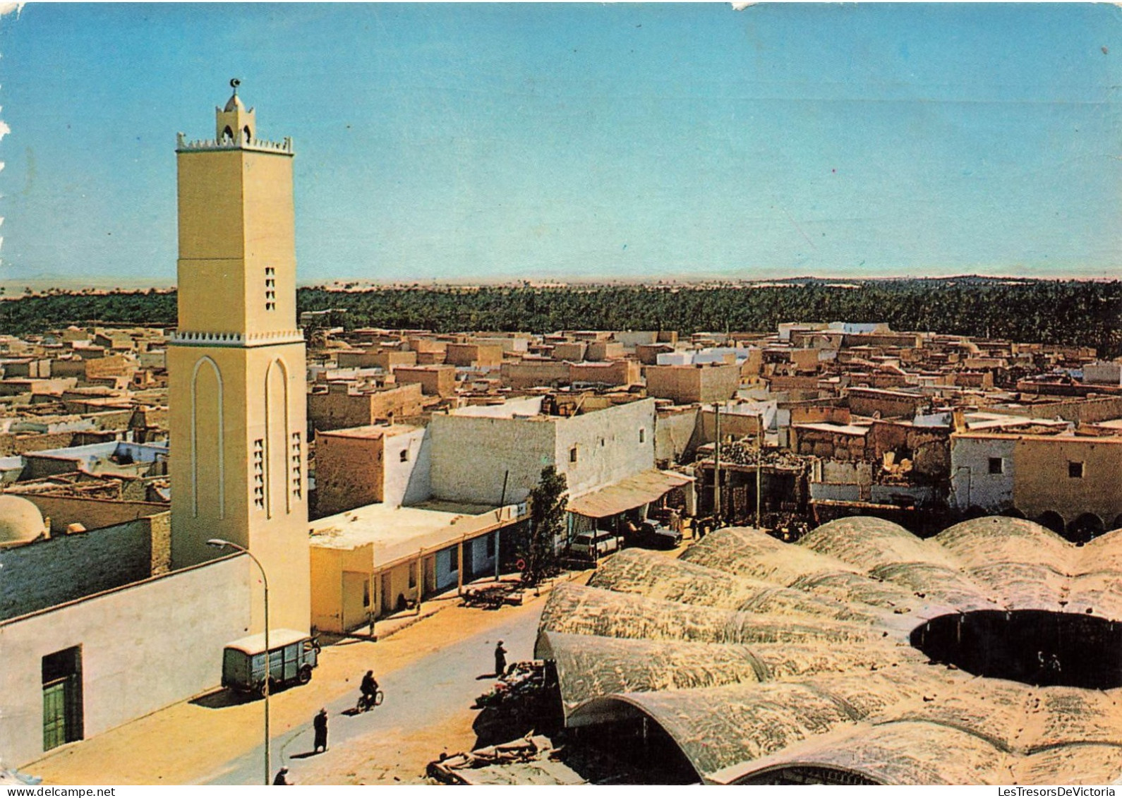 ALGERIE - Ouargla - Vue Générale De La Ville -  Colorisé - Carte Postale - Ouargla