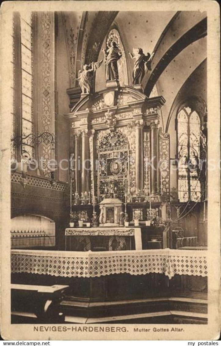 72431393 Hardenberg Neviges Mutter Gottes Altar Hardenberg Neviges - Velbert