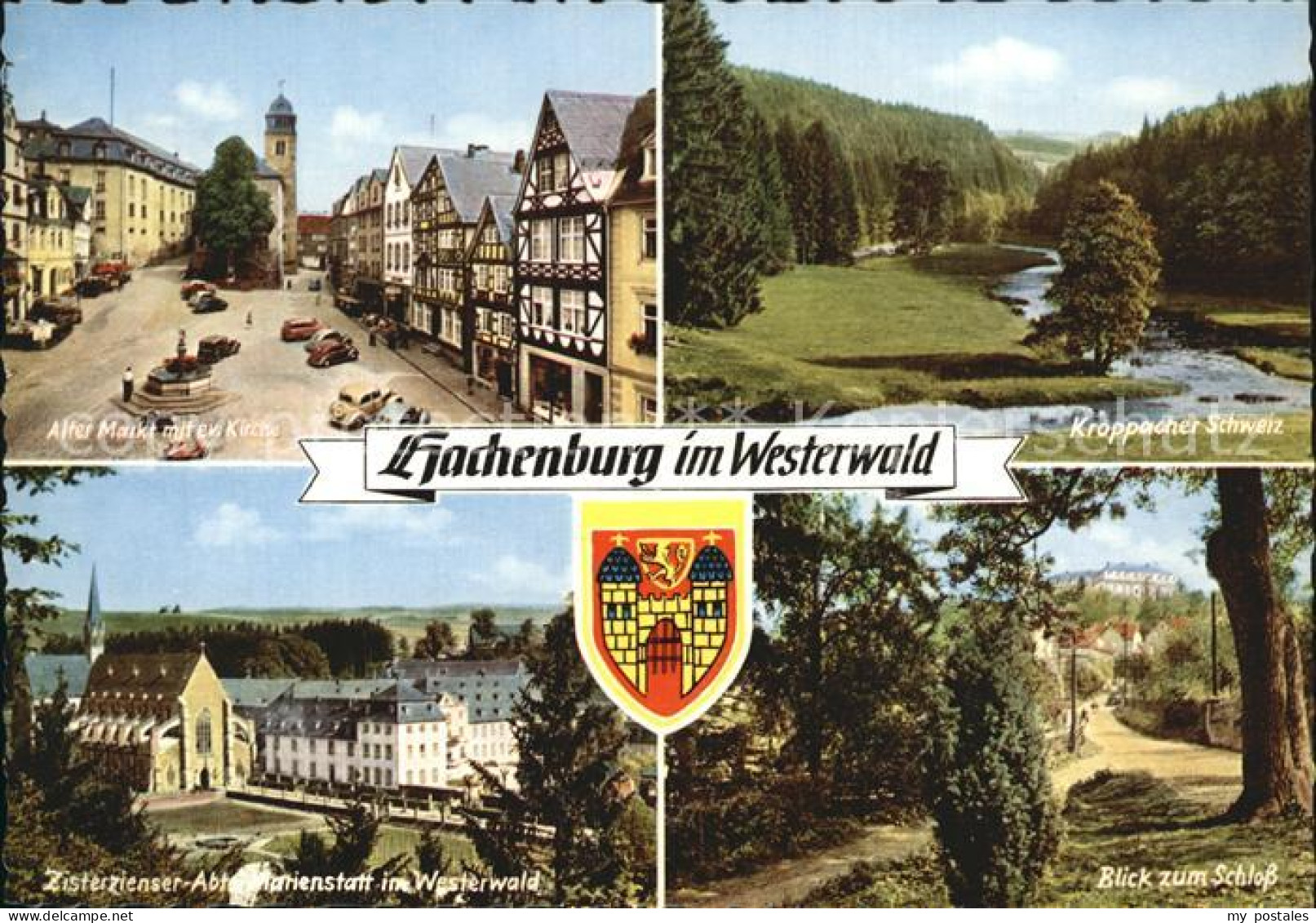 72429687 Hachenburg Westerwald Alter Markt Ev Kirche Kroppacher Schweiz Zisterzi - Hachenburg