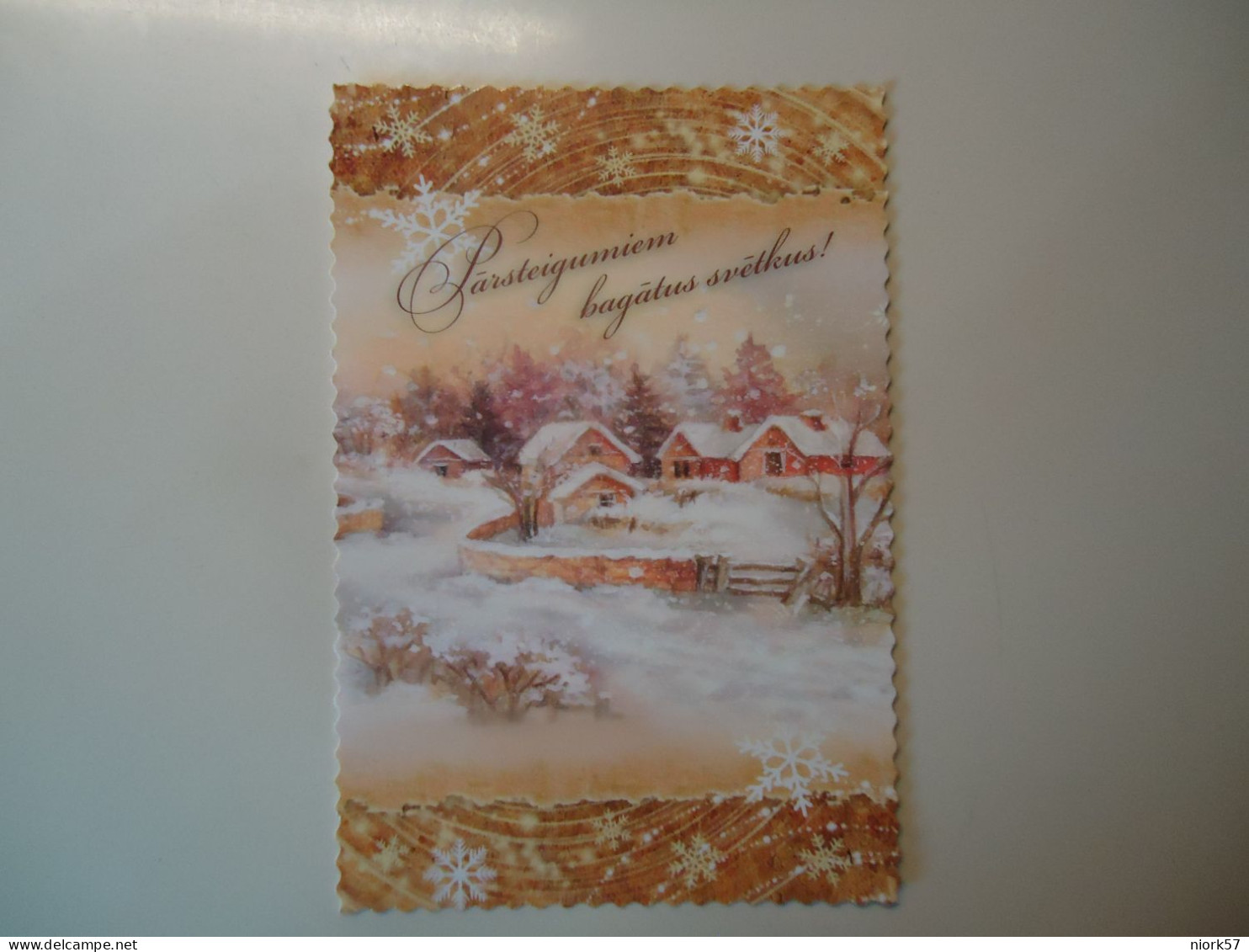 LATVIA POSTCARDS  NEW YEAR - Lettland