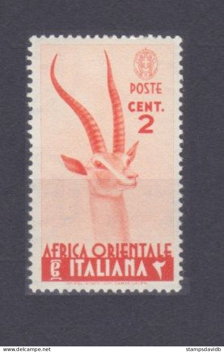 1938 Italian Eastern Africa 1 Fauna - Italienisch Ost-Afrika